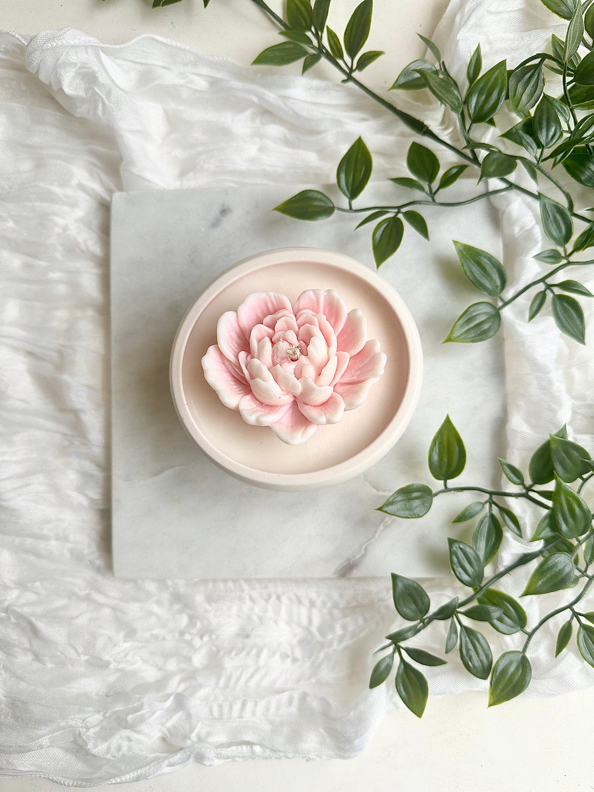 Bougie Pivoine